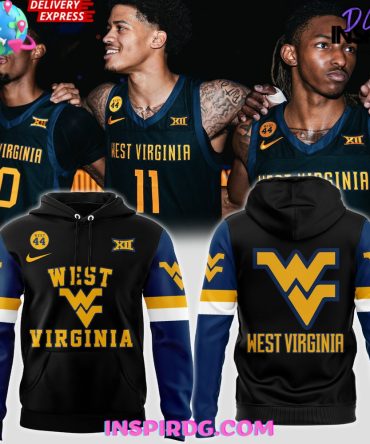 West Virginia Mountaineers Basketball Jerry West 44 Unisex All Over Print Hoodie, 3D Hoodie