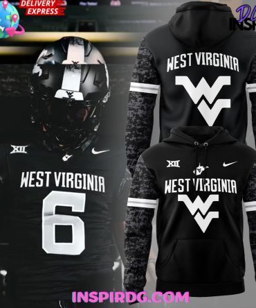 West Virginia Mountaineers Coal Rush 2025 All Over Print Hoodie, 3D Hoodie