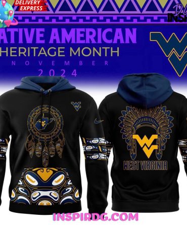 West Virginia Mountaineers Native American Heritage Month Special Hoodie