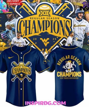 West Virginia Mountaineers Regular Season 2025 Special Baseball Jersey