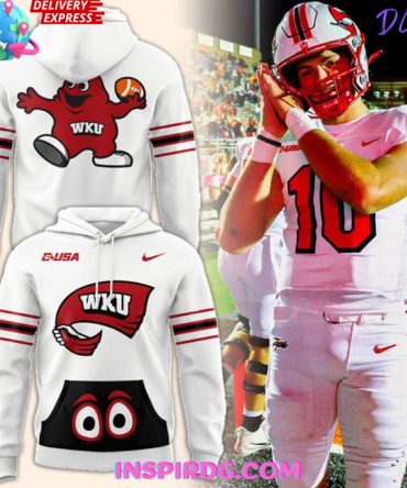 Western Kentucky Hilltoppers Big Red 2024 White Hoodie