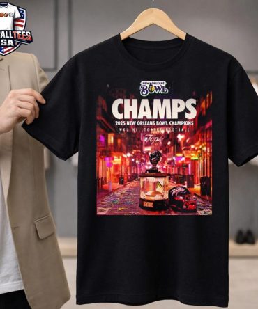 Western Kentucky Hilltoppers Champs 2025 New Orleans Bowl Champions Wku Hilltopper Football Unisex Shirt