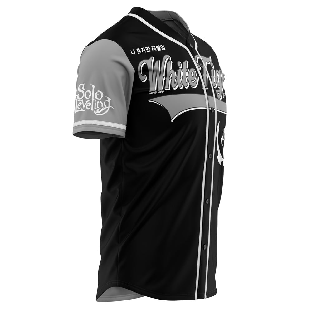 White Tiger Guild Solo Leveling Baseball Jersey - Image 2