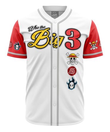 Who The Big 3 V2 Baseball Jersey