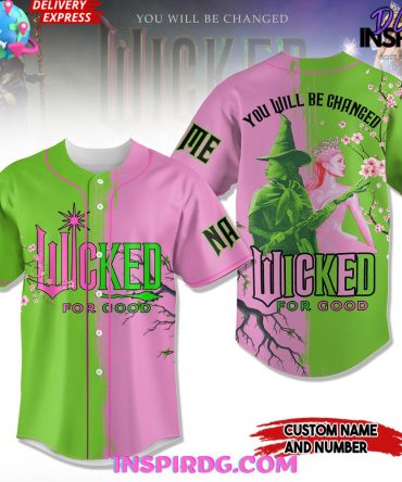 Wicked For Good Limited Edition Baseball Jersey