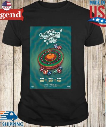Widespread Panic The Theater At Virgin Hotels Las Vegas Nv May 8-10 2026 Poster T-Shirt