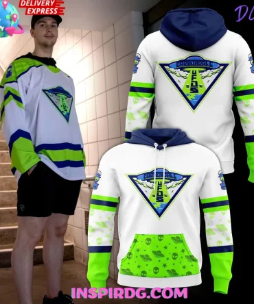 Wilkes-Barre/Scranton Penguins Carbondale Ufos 2025 All Over Print Hoodie