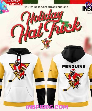 Wilkes-Barre/Scranton Penguins Holiday Hat Trick Hoodie