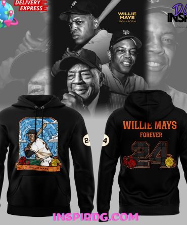 Willie Mays Forever 24 Limited Edition Hoodie