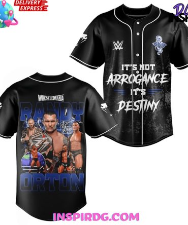 Wrestlemania Randy Orton Mma Baseball Jersey