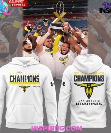 Xfl Conference Champions 2024 San Antonio Brahmas Hoodie