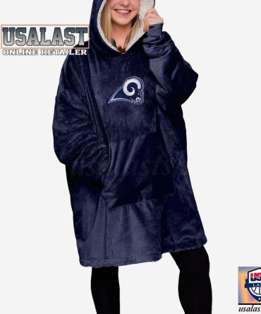 Los Angeles Rams Blanket Hoodie Oversized