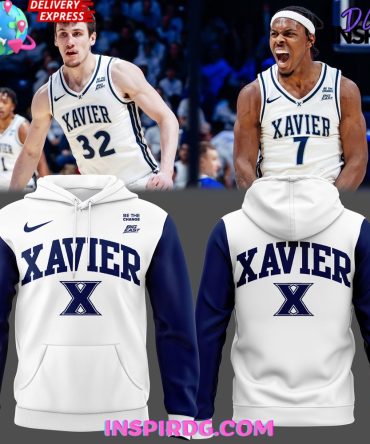 Xavier Musketeers Be The Change 2025 All Over Print Hoodie, 3D Hoodie