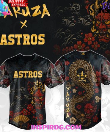 Yakuza X Houston Astros Limited Edition Baseball Jersey
