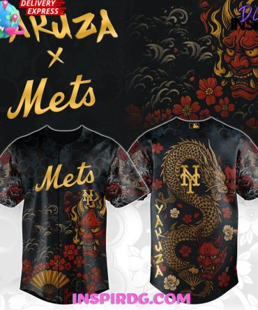 Yakuza X New York Mets Limited Edition Baseball Jersey