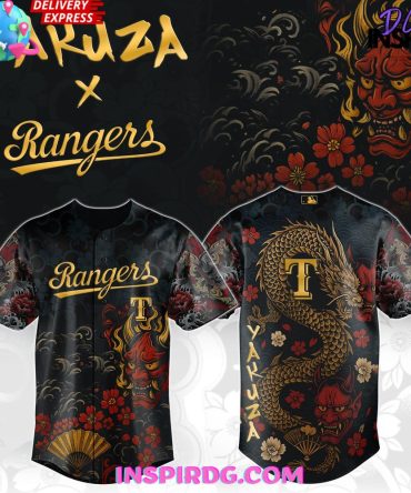 Yakuza X Texas Rangers Limited Edition Baseball Jersey