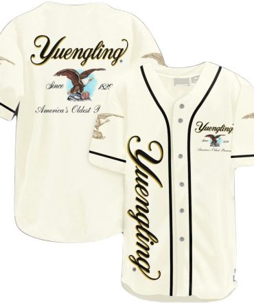 Yuengling Baseball Jersey - Vintage Style, Classic Design, Perfect Gift For Beer Lovers