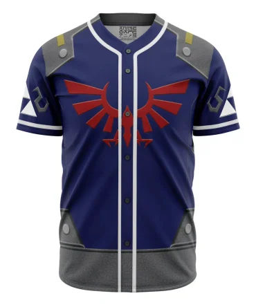 Zelda Shield Style Zelda Baseball Jersey
