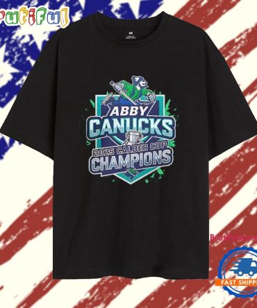 Abbotsford Canucks 2025 Calder Cup Champions Hockey Logo T Shirt