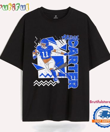 Abdul Carter New York Giants 2025 Nfl Draft T Shirt