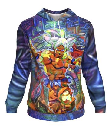 Dragon Ball Z Abstract Goku 3D All Over Print Hoodie
