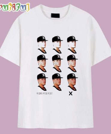 Aedan Anderson Xavier Baseball Portrait T Shirt