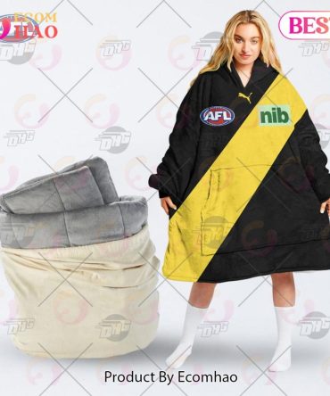 Afl Jersey Richmond Football Club Oodie Blanket Hoodie Snuggie Hoodies - Personalize Your Own New & Retro Sports Jerseys