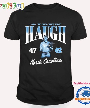 Aiden Haugh North Carolina Tar Heels Illustrated T Shirt