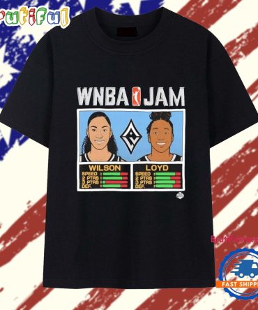 A’Ja Wilson And Jewell Loyd Wnba Jam Las Vegas Aces T Shirt