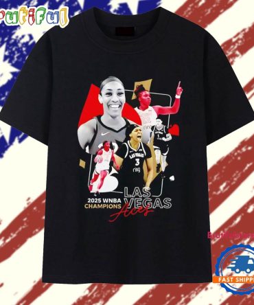 A’Ja Wilson Las Vegas Aces 2025 Wnba Champions T Shirt