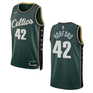 Boston Celtics Al Horford 2022-23 City Edition Dark Green Swingman Jersey - Alzaintravels