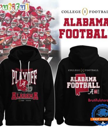 Alabama Crimson Tide 2025-26 College Football Playoff Limited Edition Hoodie Shirt