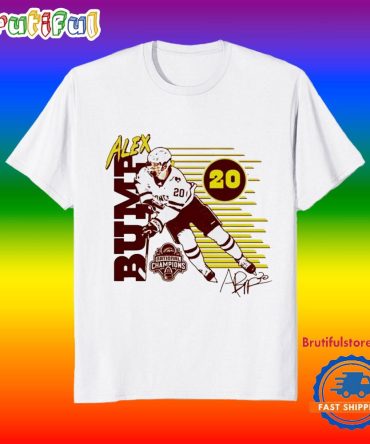 Alex Bump Western Michigan Broncos 2025 National Men’S Hockey Champions Shirts