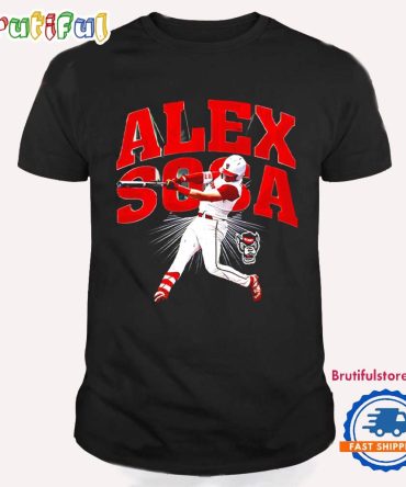 Alex Sosa Nc State Wolfpack Baseball Cartoon T Shirt