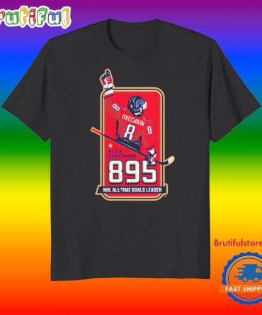 Alexander Ovechkin Washington Capitals 895 Nhl All-Time Leading Goal T Shirt