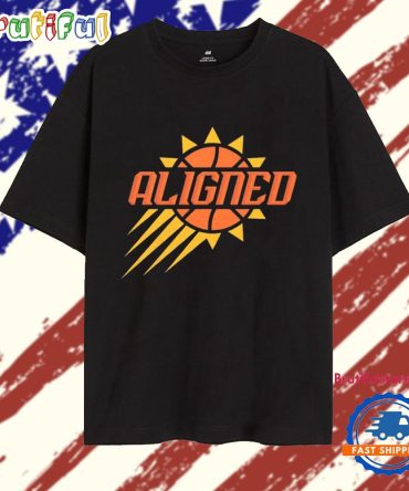 Aligned Phoenix Suns Logo T Shirt
