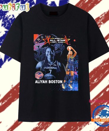 Aliyah Boston Indiana Fever 2025 Wnba All-Star T Shirt
