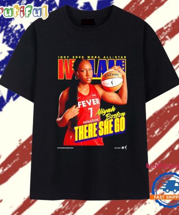 Aliyah Boston Indy 2025 Wnba All Star There She Go T Shirt