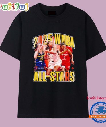 Aliyah Boston Kelsey Mitchell Caitlin Clark 2025 Wnba All Stars Indiana Fever T Shirt