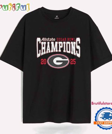 Allstate Sugar Bowl Cfp 2025 Georgia Bulldogs Champions T Shirt