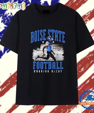 A’Marion Mccoy Running Stadium Boise State Broncos T Shirt