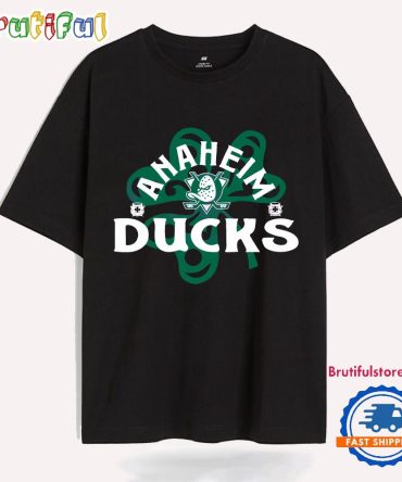 Anaheim Ducks St Patricks Shamrock Delight T Shirt
