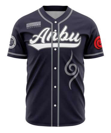 Stylish Anbu Baseball Jersey - Premium Quality Anime-Inspired Sportswear