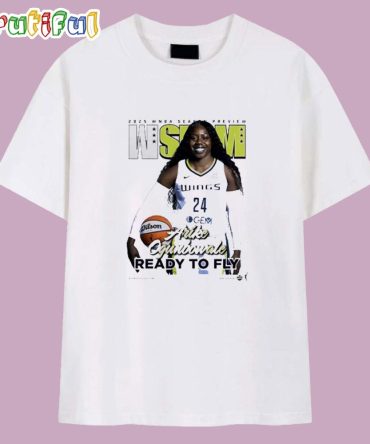 Arike Ogunbowale Dallas Wings Ready To Fly 2025 Wnba Season Preview T Shirt