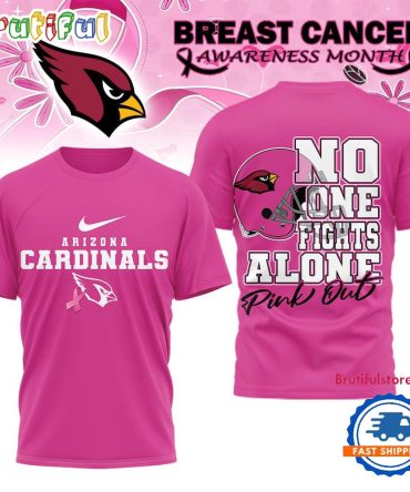 Arizona Cardinals 2025 Nfl Breast Cancer October Limited Edition 3D Shirt