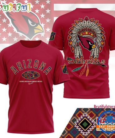 Arizona Cardinals Native American Heritage Month 3D Shirt
