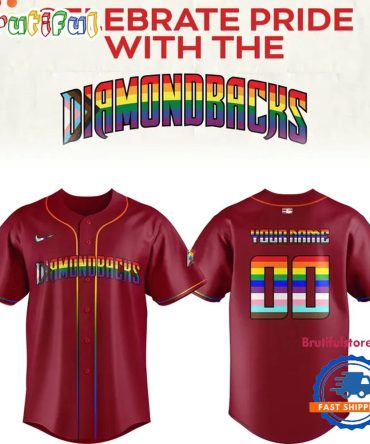 Arizona Diamondbacks 2025 Pride Night Custom Baseball Jersey