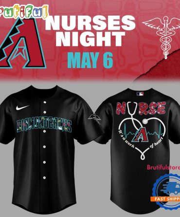 Arizona Diamondbacks Nurses Night 2025 Jersey Shirt