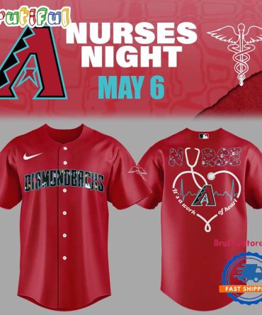 Arizona Diamondbacks Nurses Night Red Jersey Shirt