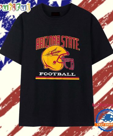 Arizona State Sun Devils Football Helmet Vintage T Shirt